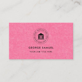 Elegant Modern Custom Logo Minimalist Eenvoudig Visitekaartje