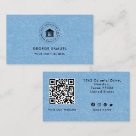 Elegant Modern Custom Logo Minimalist Eenvoudig Visitekaartje