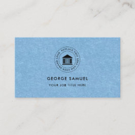 Elegant Modern Custom Logo Minimalist Eenvoudig Visitekaartje