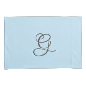 Elegant modern custom paar kussenslopen (Voorkant-Rechts)