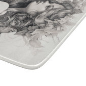 Elegant Modern Custom Voeg uw eigen foto template Snijplank (Hoek)