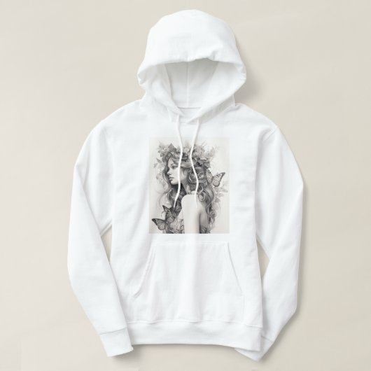 Elegant Modern Cute Custom Add Your Own Photo Hoodie (Design voorkant)