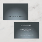 Elegant modern design, luxe laptop, professioneel visitekaartje (Voorkant / Achterkant)