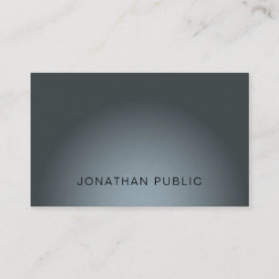 Elegant modern design Professional Luxe Plain Visitekaartje