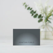Elegant modern design Professional Luxe Plain Visitekaartje (Staand voorkant)