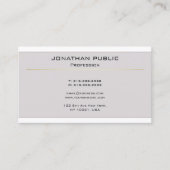 Elegant modern design, schone laptop, professionee visitekaartje (Voorkant)