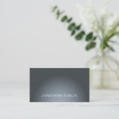 Elegant modern design — Trendy Plain Professional Visitekaartje (Staand voorkant)
