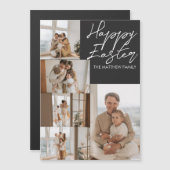 elegant Modern Easter, familie vijf fotocollage (Voorkant / Achterkant)