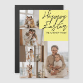 elegant Modern Easter, familie vijf fotocollage (Voorkant / Achterkant)