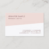 Elegant modern Eenvoudig design Sjabloon Professio Visitekaartje (Voorkant)