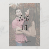 Elegant modern Eenvoudig foto-bruiloft (Voorkant)