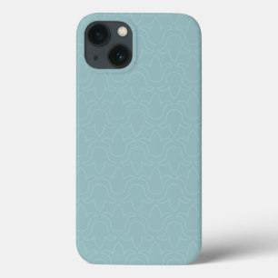 Elegant modern, eenvoudig geometrisch babyblauw, d Case-Mate iPhone case