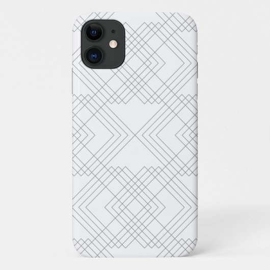 Elegant, modern, eenvoudig, koel grafisch patroon Case-Mate iPhone case (Achterkant)