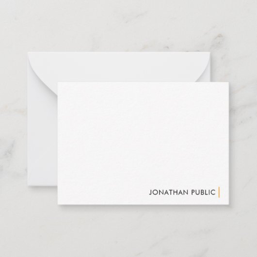 Elegant modern Eenvoudig ontwerp - Sjabloon op maa (Voorkant)