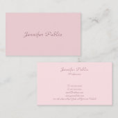 Elegant Modern Eenvoudige Sjabloon Professioneel Visitekaartje (Voorkant / Achterkant)