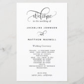 Elegant Modern en Eenvoudig, het Programma van de (Voorkant)