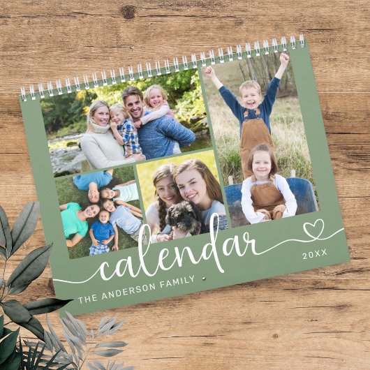 Elegant Modern Family Photos 2026 Kalender
