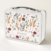 Elegant Modern Floral gepersonaliseerd (Achterkant)