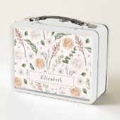 Elegant Modern Floral gepersonaliseerd (Achterkant)