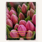 Elegant modern Floral Gold Notitieboek (Voorkant)