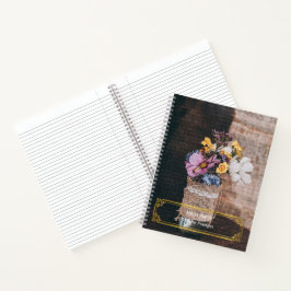 Elegant modern Floral Gold Notitieboek