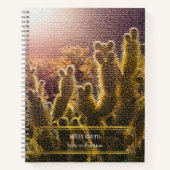 Elegant modern Floral Gold Notitieboek (Voorkant)