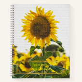 Elegant modern Floral Gold Notitieboek (Voorkant)