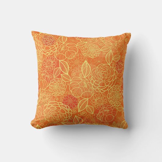 Elegant Modern Floral Kussen (Voorkant)