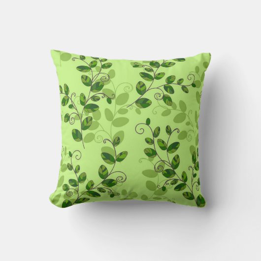 Elegant Modern Floral Kussen (Voorkant)