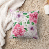 Elegant Modern Floral Kussen (Deken)