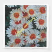 Elegant Modern Floral Servet (Voorkant)