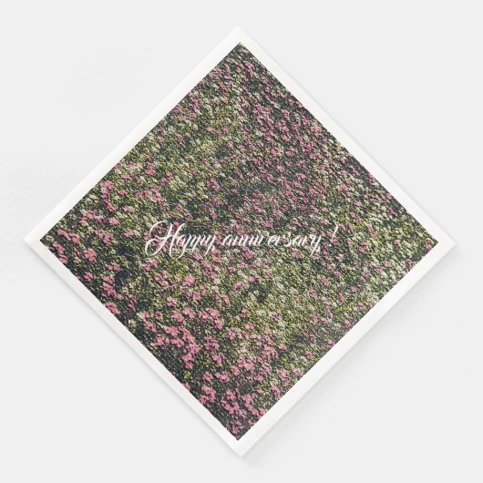 Elegant Modern Floral Servet (Hoek)