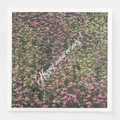 Elegant Modern Floral Servet (Voorkant)