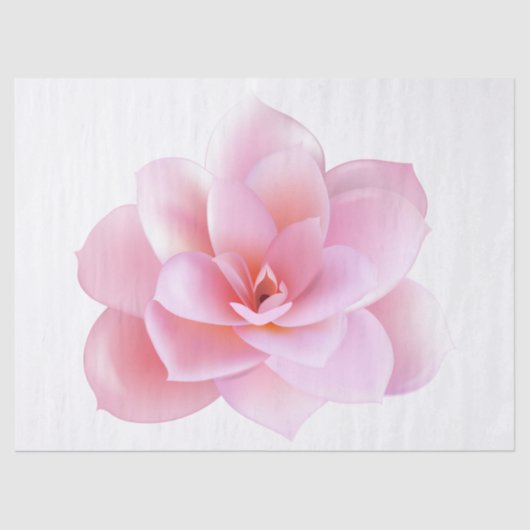 Elegant Modern Floral Tissuepapier (Voorkant)