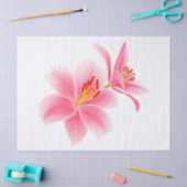 Elegant Modern Floral Tissuepapier (Craft)