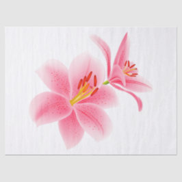 Elegant Modern Floral Tissuepapier