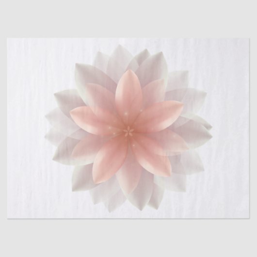 Elegant Modern Floral Tissuepapier (Voorkant)