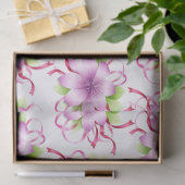 Elegant Modern Floral Tissuepapier (Geschenk)