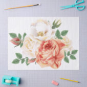 Elegant Modern Floral Tissuepapier (Craft)