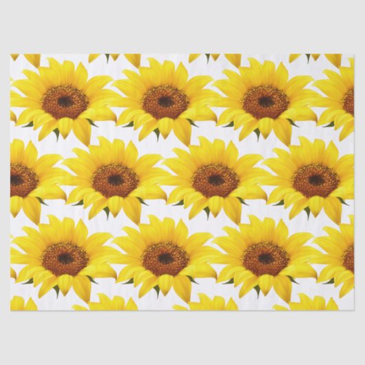 Elegant Modern Floral Tissuepapier (Voorkant)