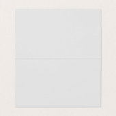 Elegant Modern Floral Visitekaartje (Binnenkant ongevouwen)