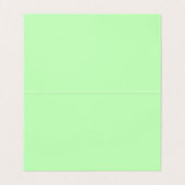 Elegant Modern Floral Visitekaartje (Binnenkant ongevouwen)