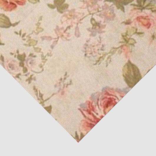  Elegant modern Floral Weefpapier Tissuepapier (Detail)