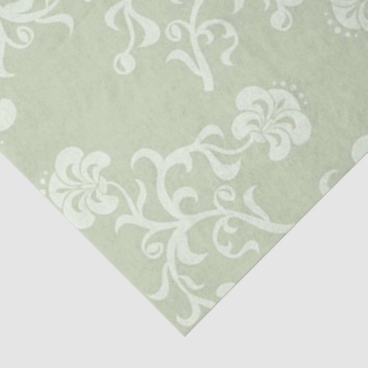  Elegant modern Floral Weefpapier Tissuepapier (Detail)
