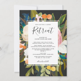 Elegant Modern Florals Dames in het Westen Zwart Kaart