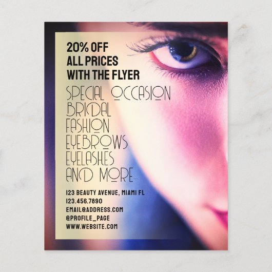 Elegant modern flyer (Achterkant)