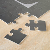 Elegant Modern Forever Love Custom Photo Legpuzzel (Zijkant)