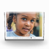 Elegant Modern Foto Blok (Voorkant)