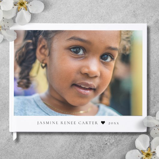 Elegant Modern Foto Gastenboek