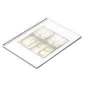 Elegant modern Funeral Guest Book Celebration Life Notitieboek (Linkerzijde)